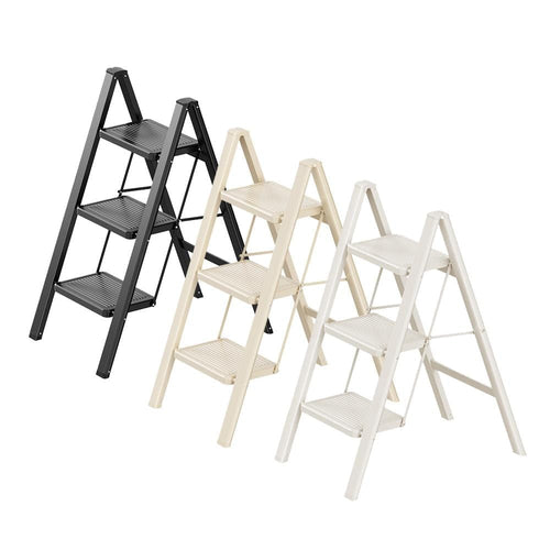 三階-免安裝加厚碳鋼花架梯/平台梯 /折疊梯