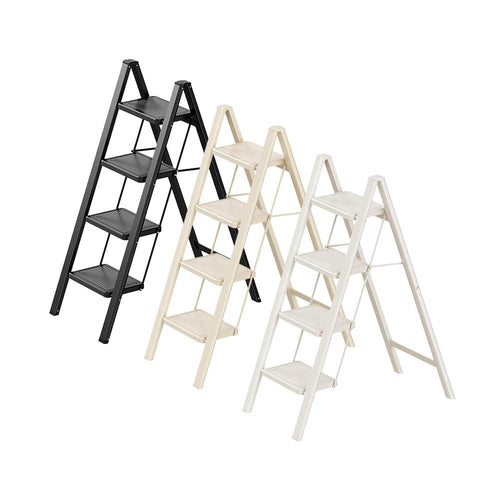 四階-免安裝加厚碳鋼花架梯/平台梯 /折疊梯