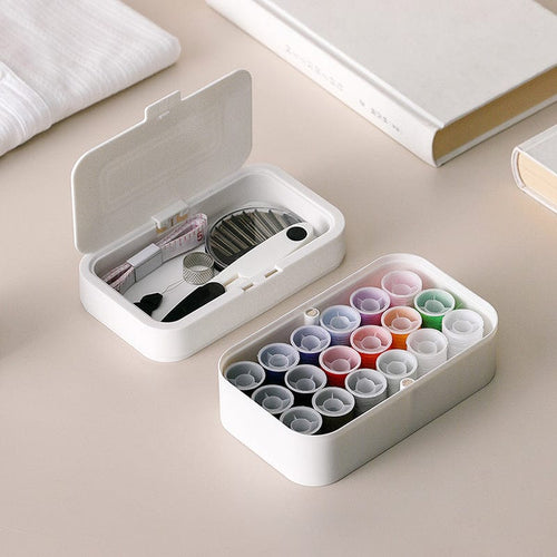 雙層針線盒/縫紉工具收納盒(附蓋)