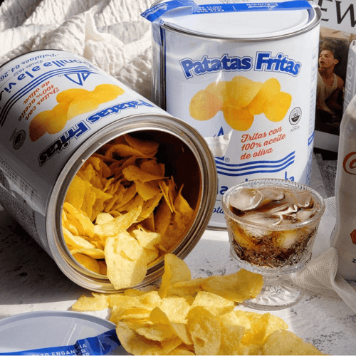 西班牙油漆桶馬鈴薯片(原味)500g