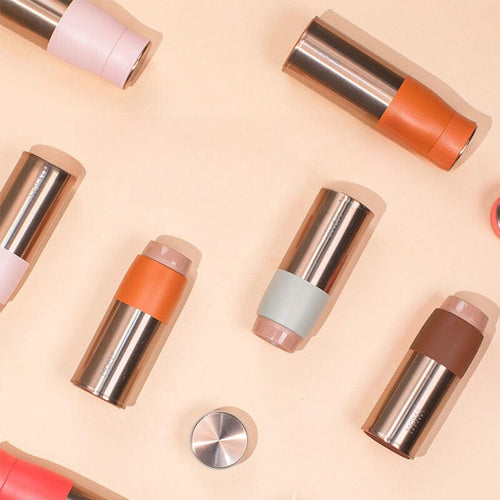 Lupinus露貝思-不鏽鋼玫瑰金保温杯400ML