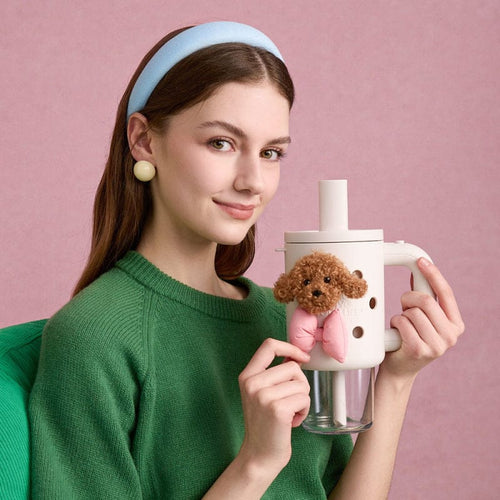 DONG DONG CUP 洞洞透明吸管杯（800ml／5色）