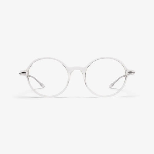 時尚造型老花眼鏡-鏡腳便攜款（Milo款-透明色）