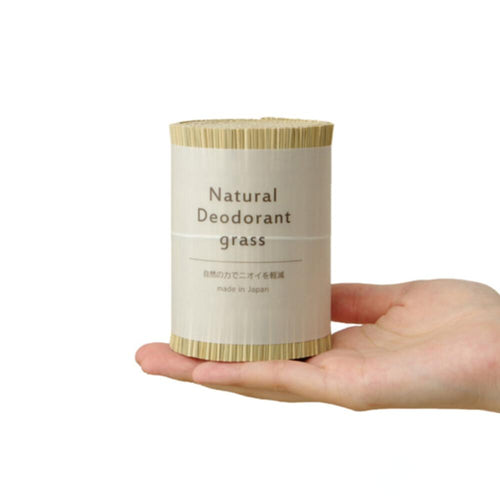 【交換禮物】藺草除臭捲Deo-Grass極簡 Ø6.5x10cm（四件組）