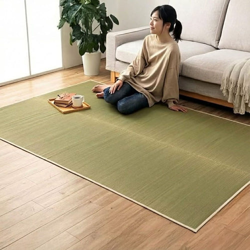無染藺草地毯Mirai｜70x140x0.6cm｜1件｜天然純淨｜方形地毯
