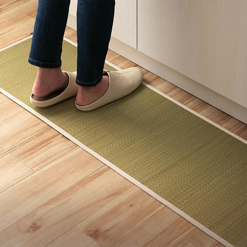 【聖誕優惠】藺草腳踏墊Mirai 35x180x0.6cm