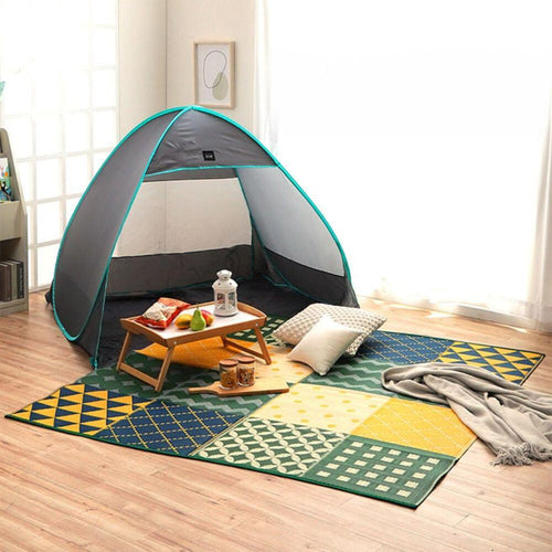 【交換禮物】PP製露營野餐墊Leisure 174x174x0.6cm