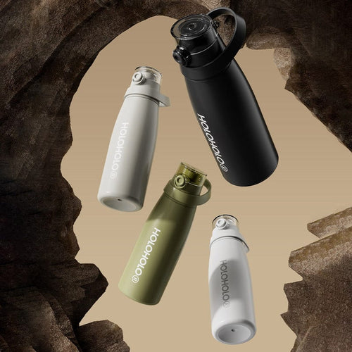 Holoholo｜PILATES GO 大容量吸管保溫運動水壺（850ml／2色）