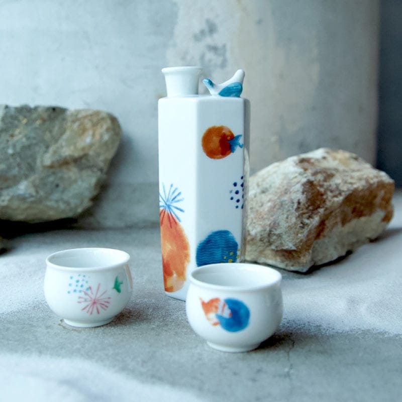 岐阜縣鳥鳴清酒器(日本職人手工製作) | 日本CEMENT PRODUCE DESIGN