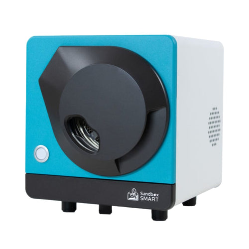 智能烘豆機R1+小幫手三件組-藍色｜贈R1滾筒乙入