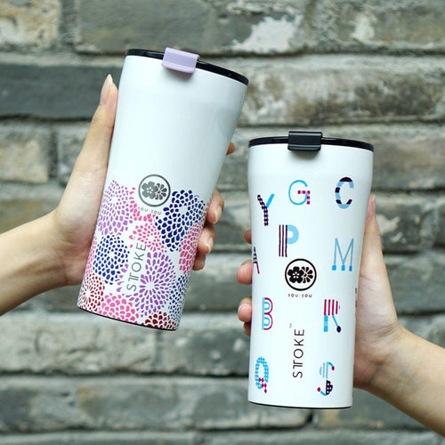 STTOKE｜精品陶瓷隨行保溫杯 16oz/460ml ( SOU・SOU 限定款 / 多色任選 ) 二代防漏杯蓋