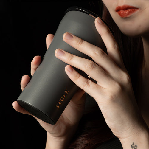 精品陶瓷隨行保溫杯 7周年限定版 12oz/350ml ( 2色任選 ) 二代防漏杯蓋