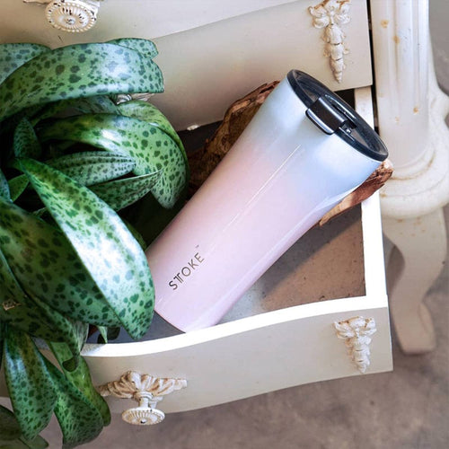 STTOKE｜精品陶瓷隨行保溫杯 16oz/460ml ( 多色任選 ) 二代防漏杯蓋