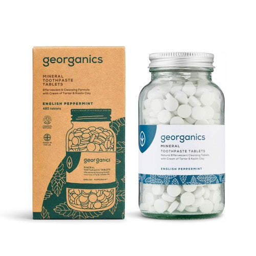 Georganics 礦物牙膏錠 120錠 ２款