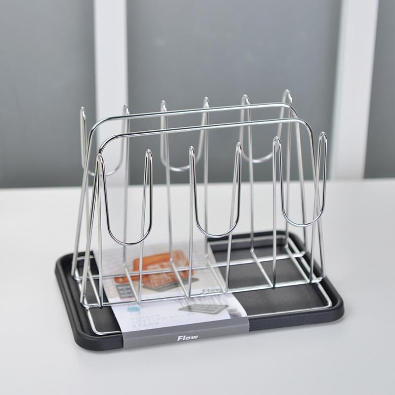 日本原裝進口 Flow廚房系列玻璃杯砧板立架