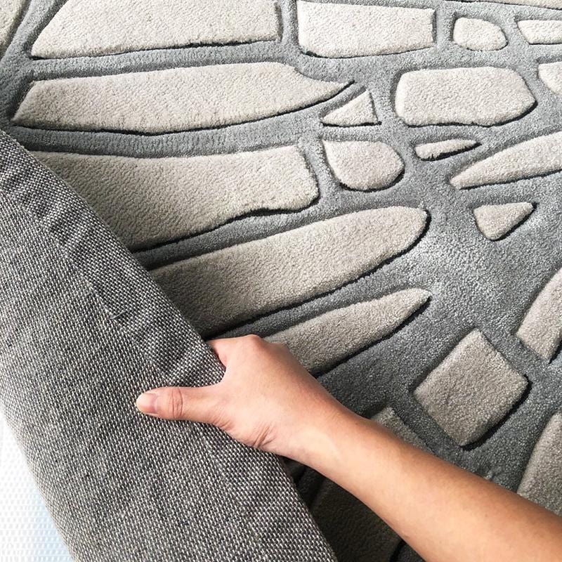 ESPRIT手工地毯-心意相連灰250x250cm