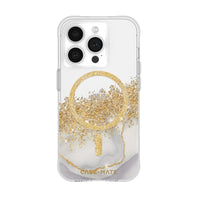 iPhone 15 Karat Marble 鎏金石紋精品防摔保護殼MagSafe