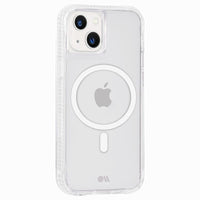美國 CASE·MATE iPhone 14 Tough Clear Plus 環保抗菌超強悍防摔保護殼MagSafe版 - 透明