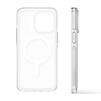 iPhone15 雙倍磁力手機保護殼(白色)+磁吸手機支架