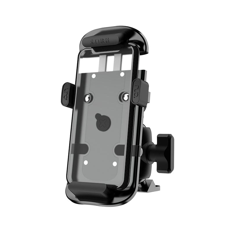 GUARDAMPER 抖換平專業抗震手機架 升級版 + 防眩光片 + 側向固定夾