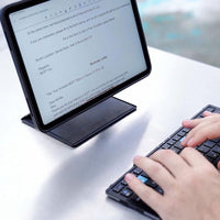 【限量20組】Float 升降式雙軸平板支架 + Keyboard 藍芽摺疊鍵盤
