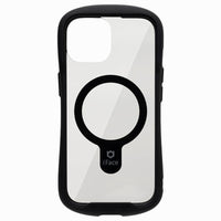 iPhone 15 Reflection MagSafe 抗衝擊強化玻璃保護殼 - 黑色