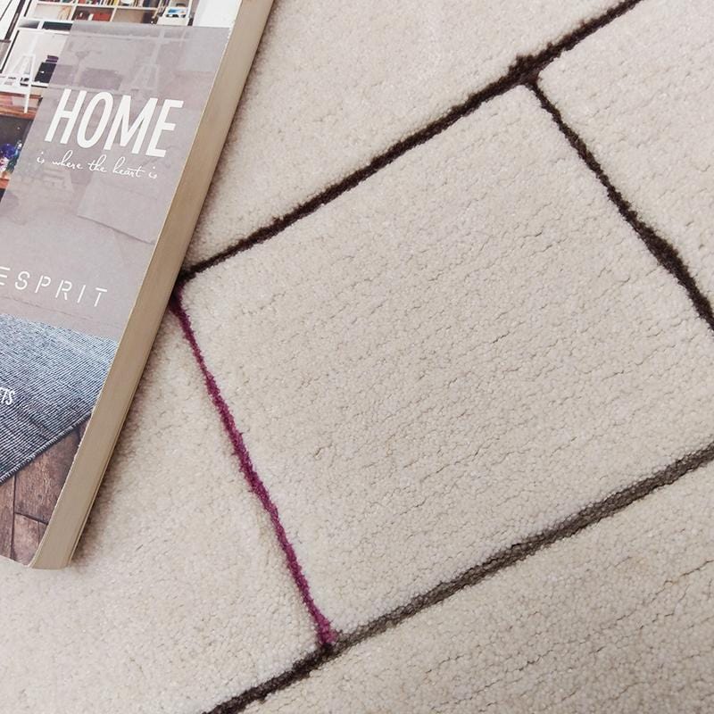 ESPRIT手工地毯-幾何品味米70x140cm
