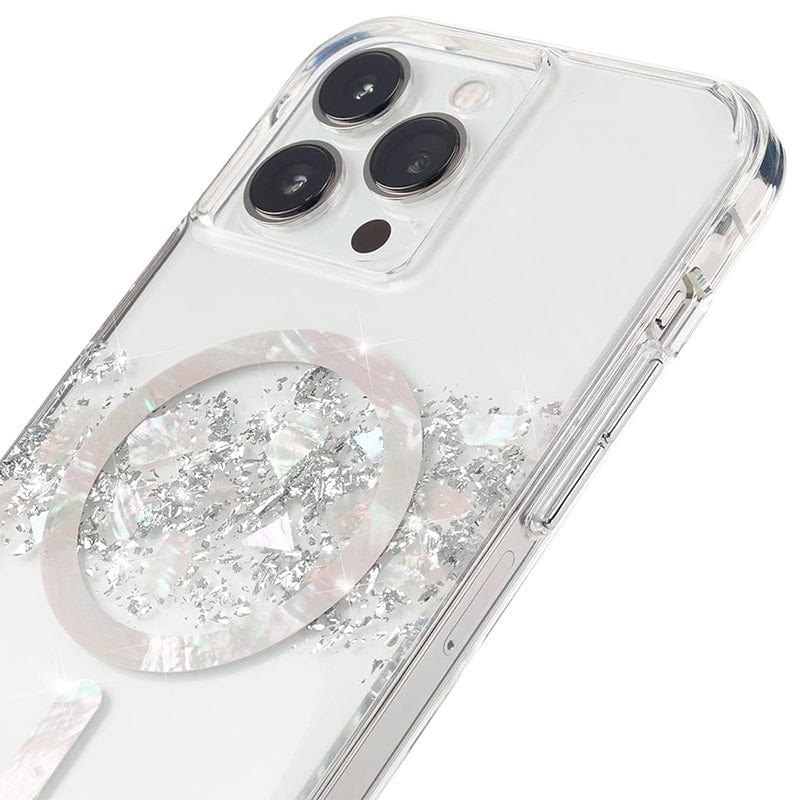 美國 CASE·MATE iPhone 14 Karat Pearl 璀璨珍珠環保抗菌防摔保護殼MagSafe版