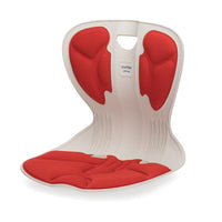 Curble Comfy 便攜式護腰椎坐墊 - 紅