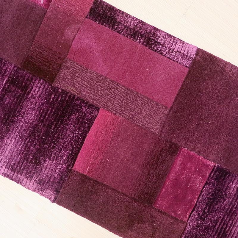 ESPRIT手工壓克力地毯 - 巴洛克紫 70x140cm