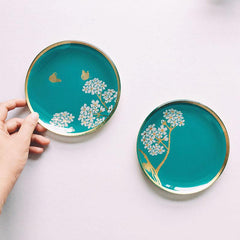 WEN PIIM - 維納斯的治癒圓形器皿 x Venus Healing Gold Foil Round Plate