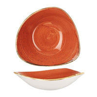 Stonecast 點藏系列 - 三角餐碗彩橘色3件套組