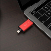 兩入組 - iKlips C Lightning/USB-C iPhone 雙向智慧隨身碟 128GB