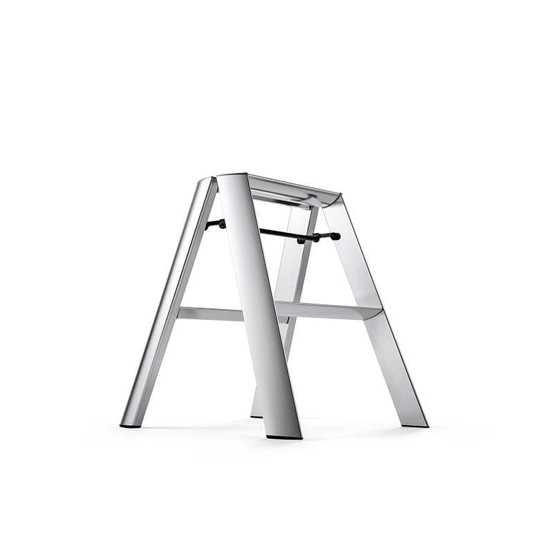 【長谷川 lucano系列10周年特別紀念限定版】lucano設計傢俱梯 －銀色Silver2階(56cm)