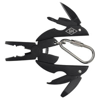 口袋隨身甲蟲造型刀鉗工具組-極致黑