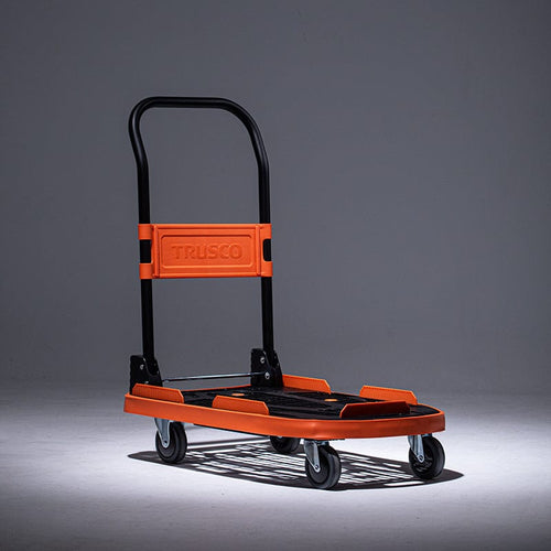 極輕量中型折疊手推車MPK-780 防護全配版(推車+檔片+護墊/黑橘兩色任選)