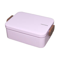 TAKENAKA BENTO BOX 粉彩扣環單層便當盒 - 薰衣草紫