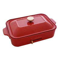 日式多功能烹調電烤盤(經典紅)KHP-770TR