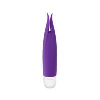 小魔舌急急棒-口袋寶貝按摩棒(電池式) - 紫