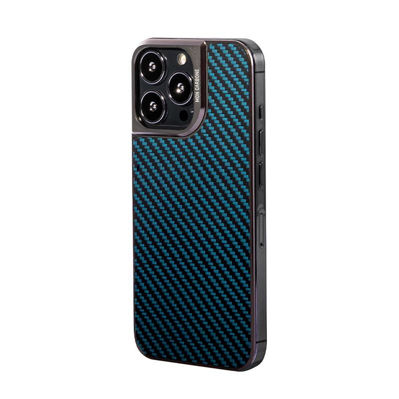 HOVERFUSE 防彈纖維鋁合金背框 iPhone 13 pro 系列 (6.1")+ 玻璃保護貼