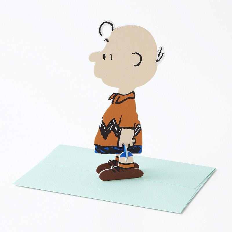 立體卡片 Peanuts Charlie Brown/Standing Message Card