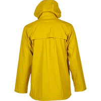 男性防水夾克 / 防風外套 / 黃色