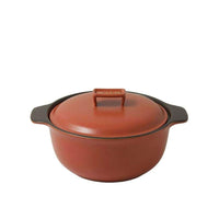 義大利 耐火泥陶鍋-24CM燉鍋(磚紅)