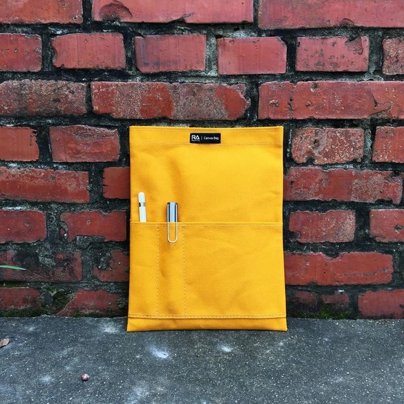 RA Canvas bag 磁吸帆布平板電腦保護袋10.5吋(for  iPad Pro 11吋 / iPad 9.7吋 / iPad  10.2吋 / iPad 10.5吋 / iPad mini 相容)