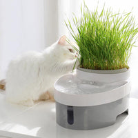 [獨家組合]自動寵物餵食器(升級不鏽鋼盤)+渦流循環活水機