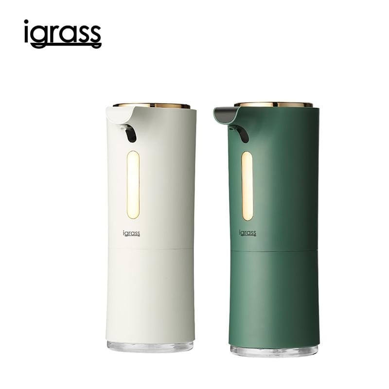 自動感應泡沫機 白/綠 兩色可選 (IGS027)  泡泡洗手機