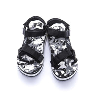 X.NANA CREATOR-F Grey Camo 織帶涼鞋（灰迷彩）/女鞋
