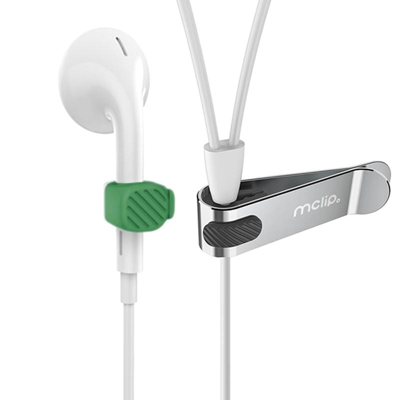 mband2 耳機線材磁力收納組 - 綠