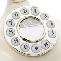 20年代 PEARL 復古電話 - 白