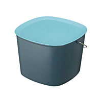 tidy時尚簡約收納桶-2種顏色(藍綠/咖啡)